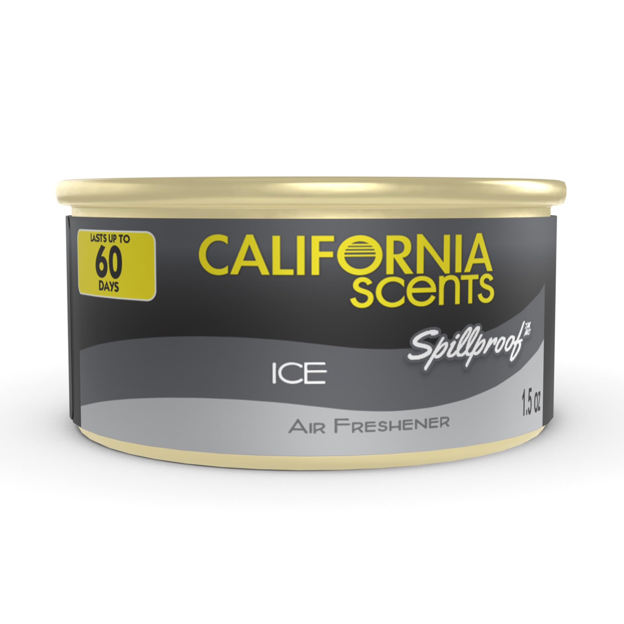 California Scents Can Air Freshener, Car Air Freshener, Ice, 1.5 Oz