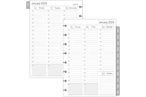 Organize Your Days with Tul Calendar 2025 Planner Refills