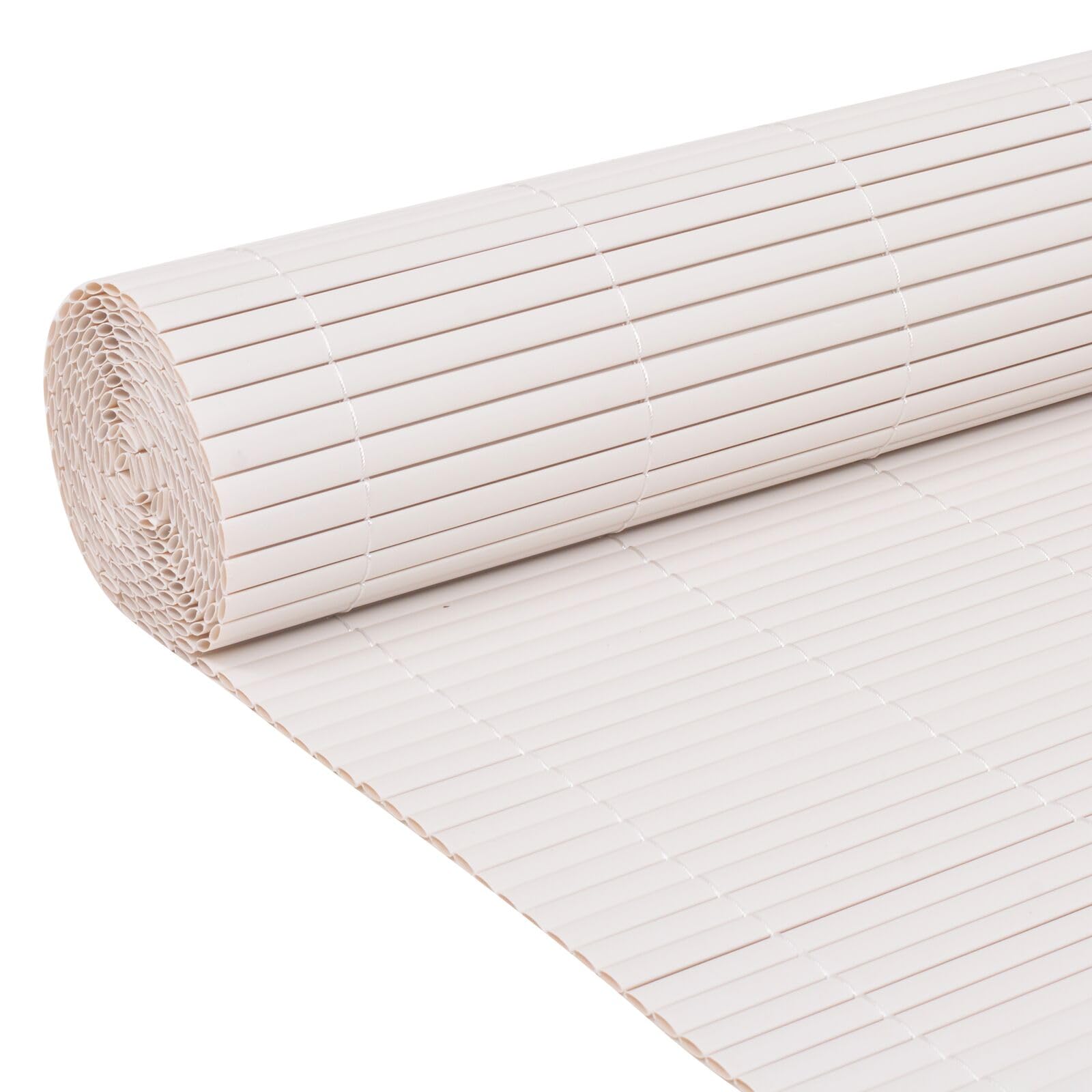 vidaXL Clôture de jardin Blanc 150 x 300 cm PVC