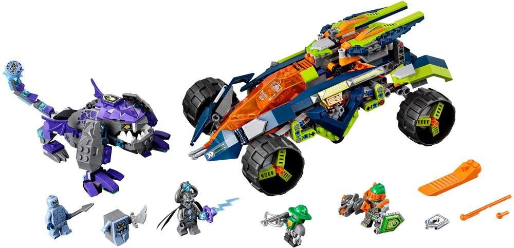 Amazon.co.jp: LEGO Nexo Knights Aaron's Rock Climber 70355