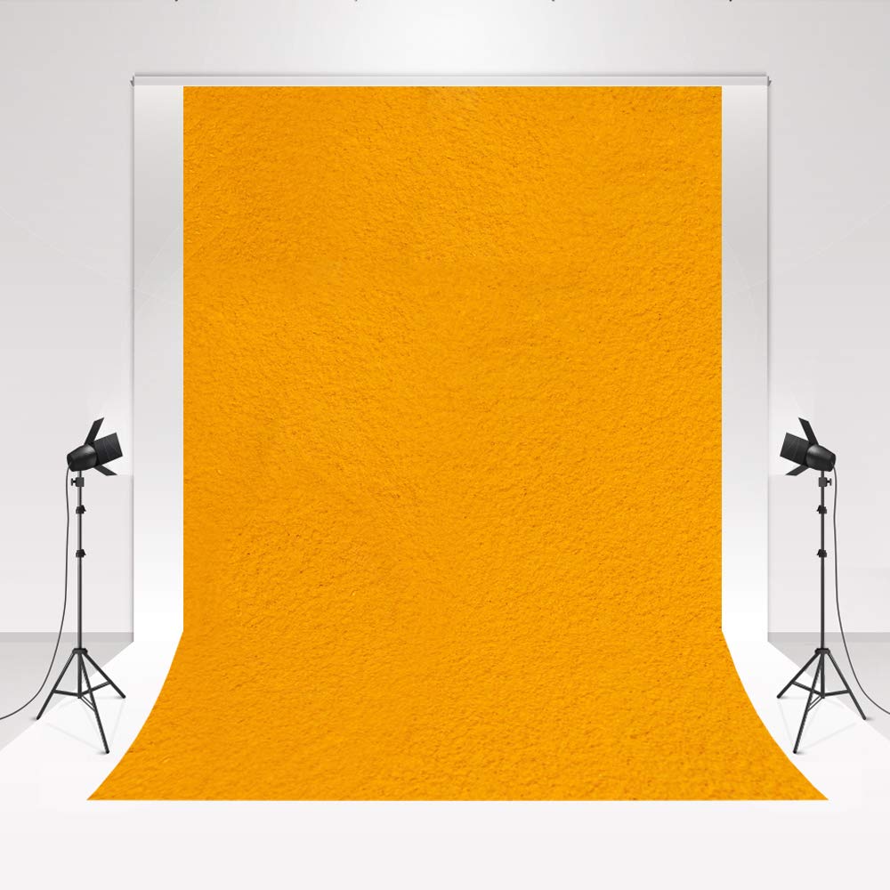 Kate fotografia sfondo arancione scuro 3x2 m arancione giallo granuloso parete Photo Studio sfondo arte sfondo colore pieghevole sfondo puntelli matrimonio Photo Booth