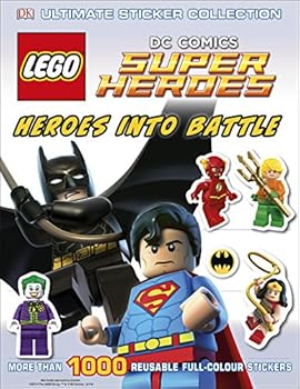 Paperback LEGO DC Super Heroes Heroes Into Battle Ultimate Sticker Collection (Ultimate Stickers) Book