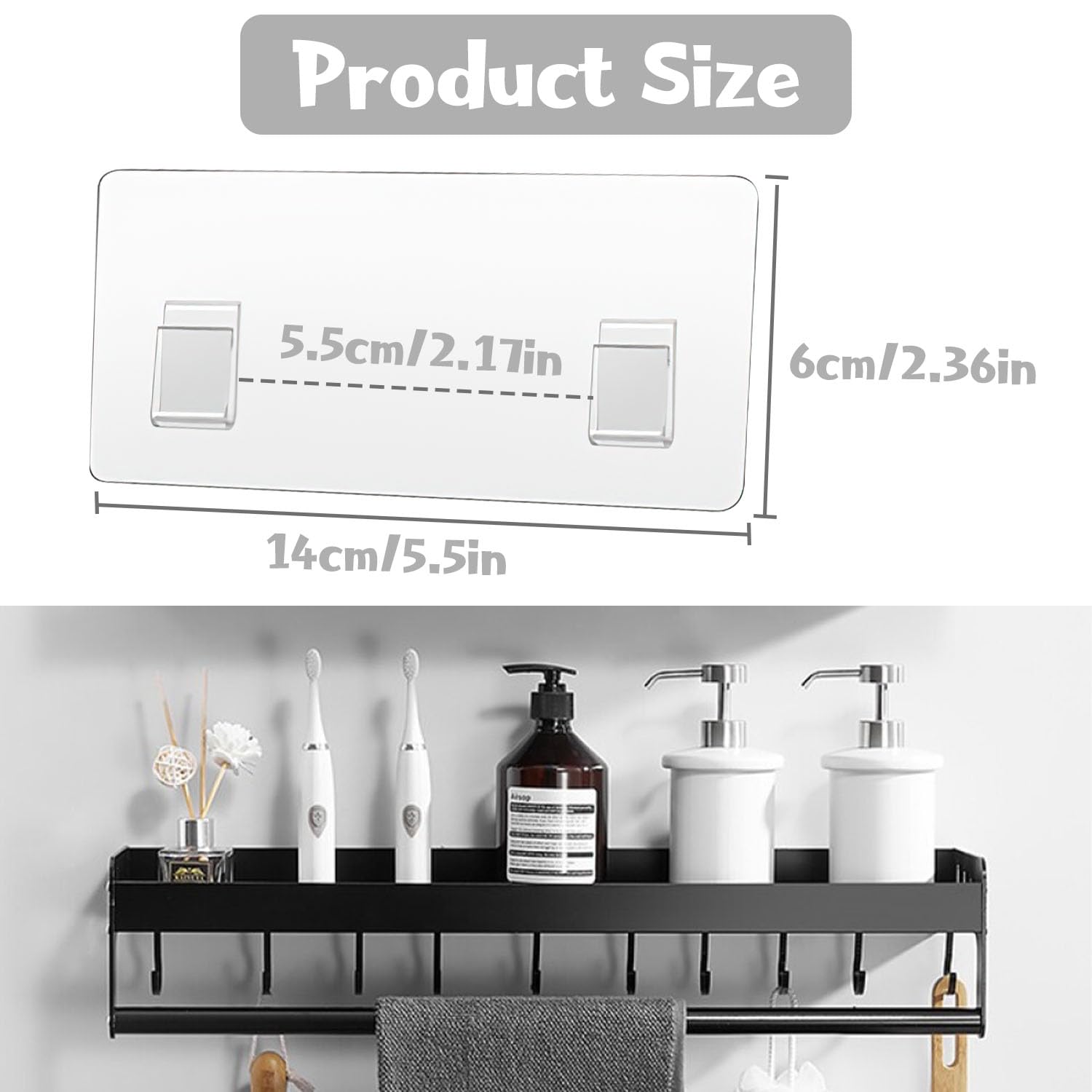 GIKPAX 12 Pezzi Di Ricambio Per Ganci Adesivi Per Contenitori - Foto 9