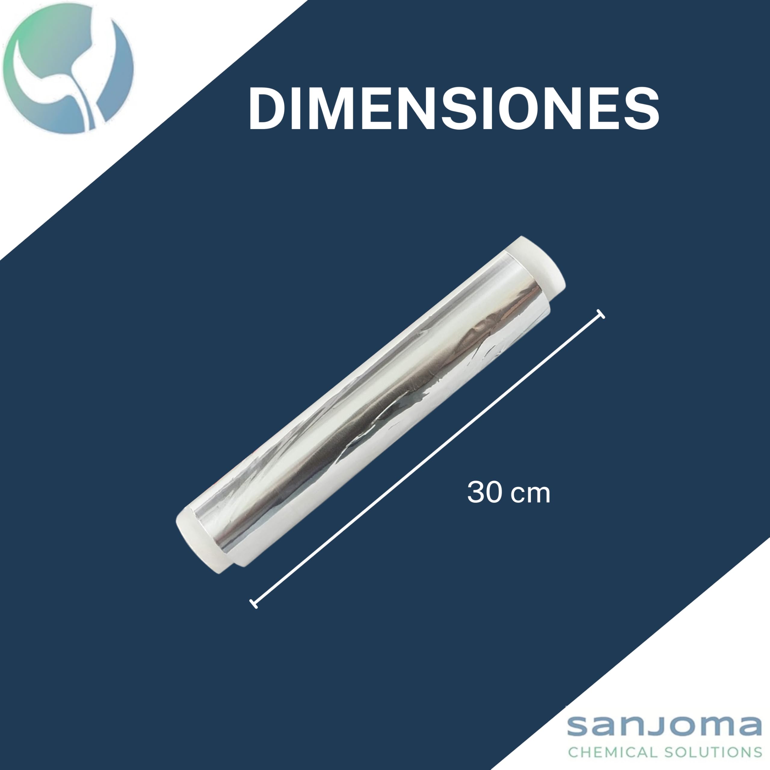 Papel de Aluminio Profesional - Papel Aluminio Cocina, Papel Aluminio 300 Metros, Papel Aluminio Peluqueria, Papel Mechas Peluqueria, Papel para Cocinas, Papel de Aluminio, Papel Plata (6, 300 m)
