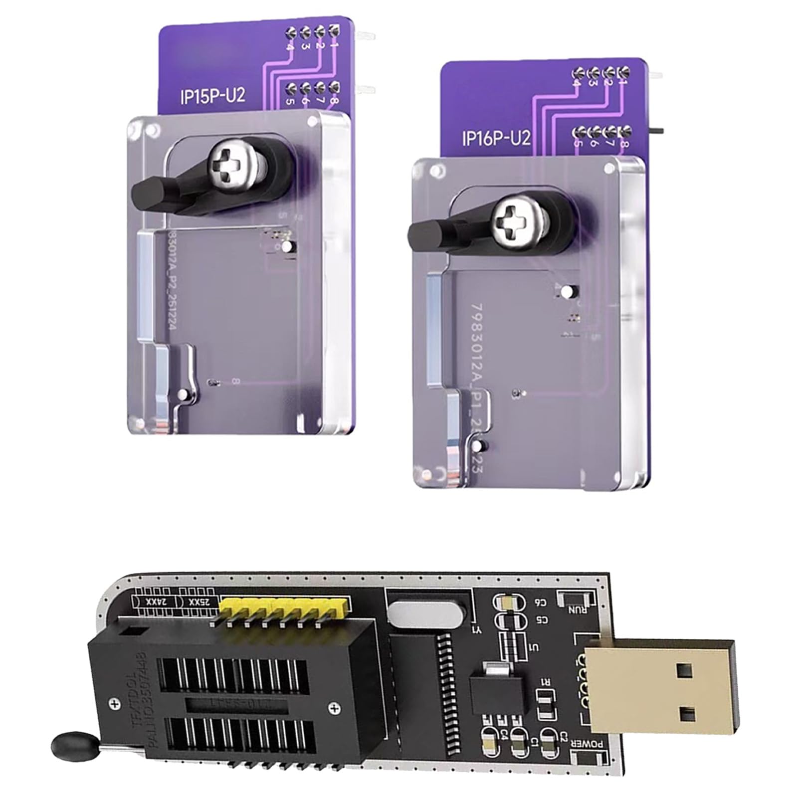 Zbiianxer Ip15p 16P 341Set Easy To Use Portable Charging Ic Chip Reading Writing Encoding Device For 15Pro 16Pro Smartphones Destructive