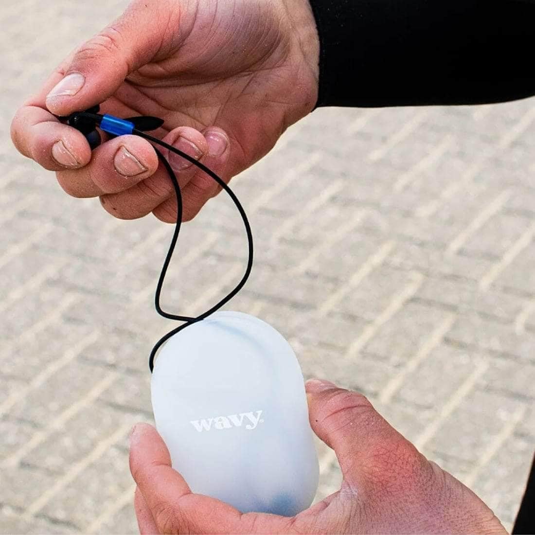 Wavy X2 Earplugs, 2 tapones para los oídos ondulados diseñados para aventura