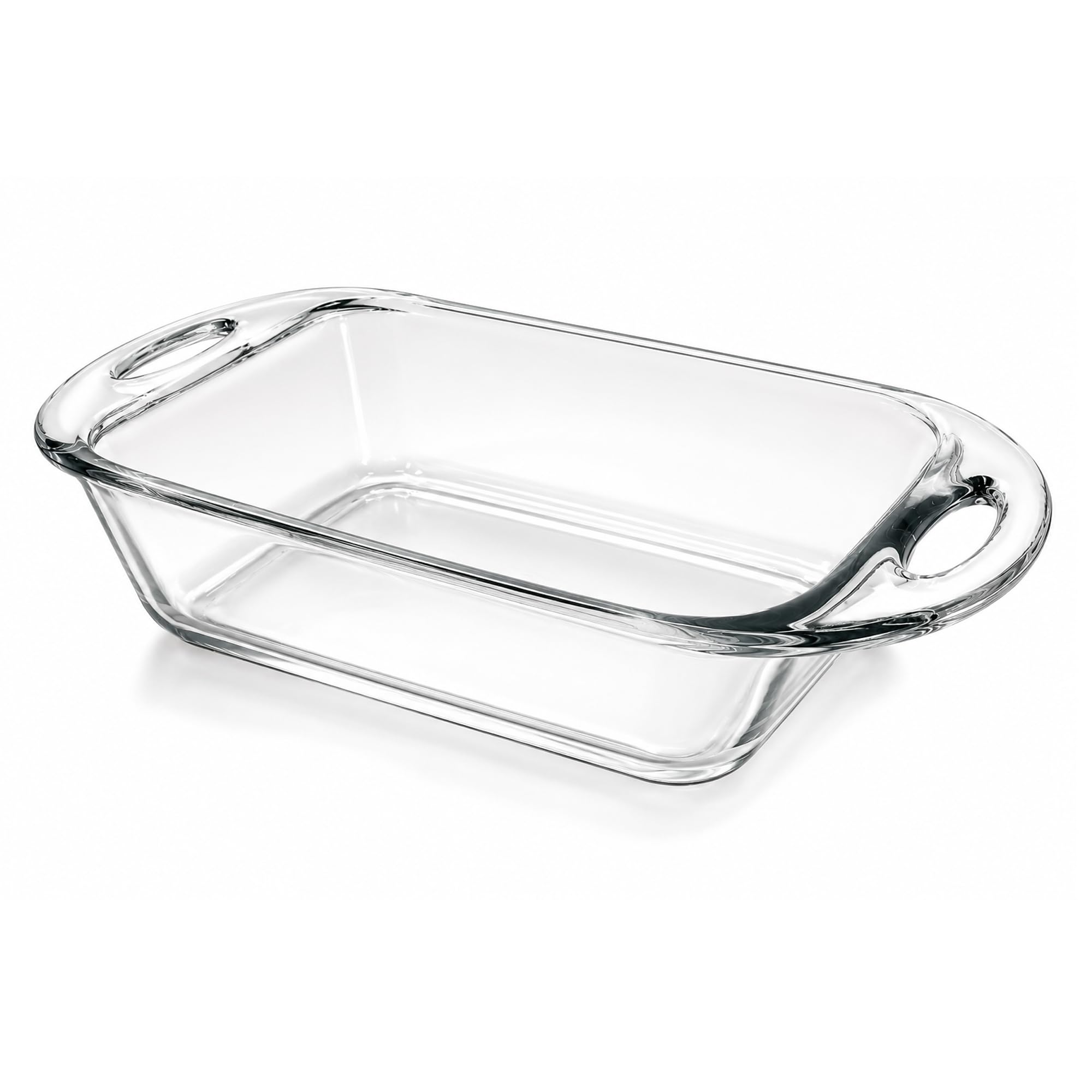 Anchor Hocking Glass Loaf Baking Dish 31 x 15cm Rectangular Oven Dish With Handles for Bread, Cakes, Casseroles & More, Tempered Tough Glass, Versatile Bakeware