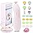 Baby Nail Trimmer Electric Nail File Baby Nail Clippers, 20 in 1 Safe Nail Filer Grinder Kit for Newborn Infant Toddler Kids or Adults Toes Fingernails Care Trim Polish, Led Light and Grinding Heads