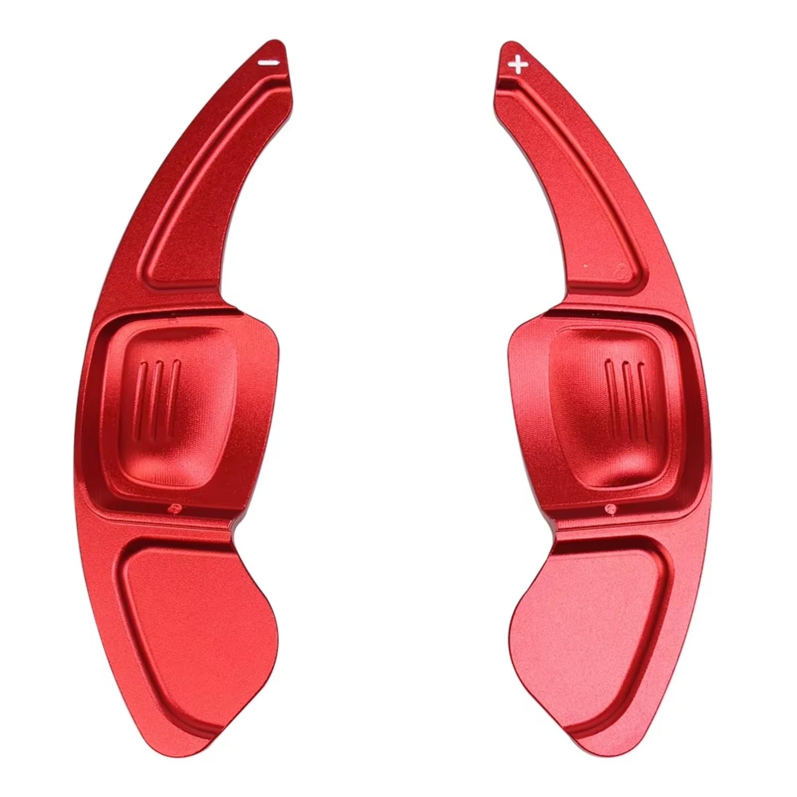 Ymnhbik Red Gear Shift Paddles Compatible With Vw For Atlas For Teramont For Tiguan For Allspace 2017 2018 2019 Car Steering Wheel Shift Paddle Extension Shifters(Red)