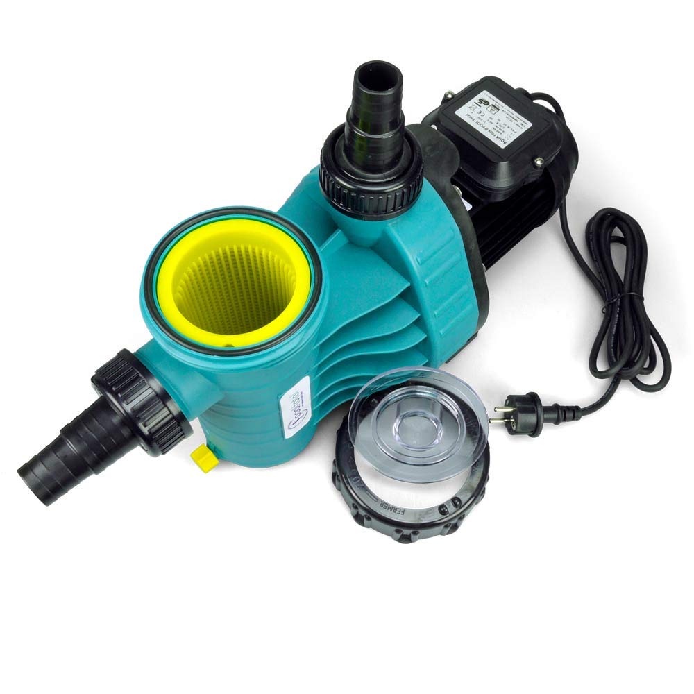 Aqua Plus 11 POOL Total Edition - 11 m³/h Leistung für Pools bis 50.000 l Wasserinhalt - Selbstansaugend Salzwasserbeständig Laufruhig Servicefreundlich Verschleißarm