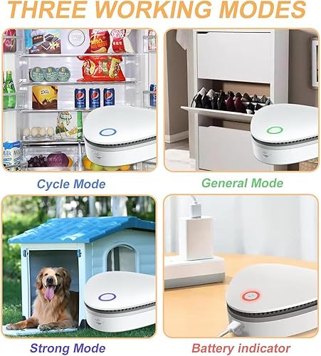 Miniatura 5 de Ozzie - Máquina eliminadora de olores de humo, removedor de olores de humo Ozzie para automóvil, removedor de olores definitivo para el hogar,