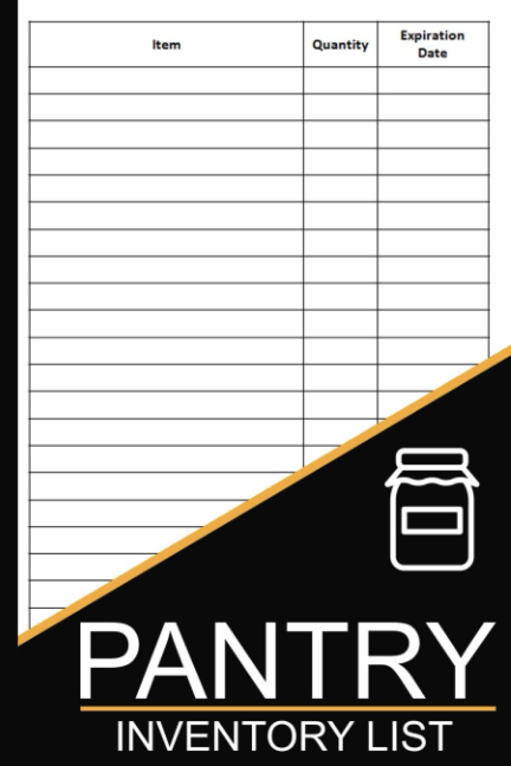 Buy Pantry Inventory List Pantry Inventory Log Book, Pantry Tracker