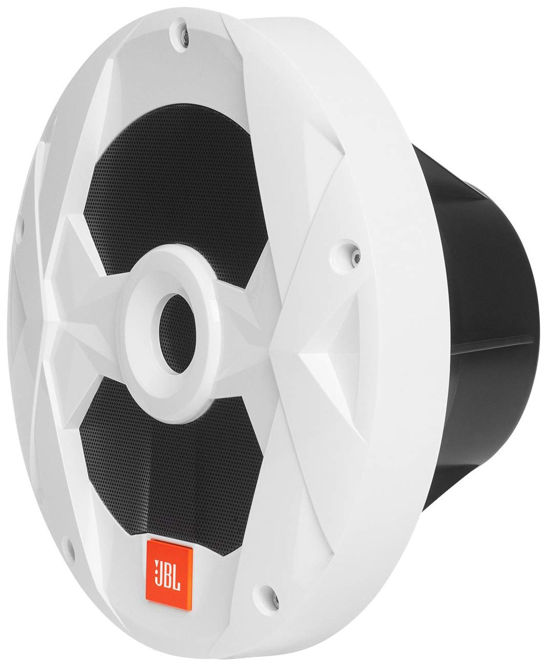 JBL - Subwoofer audio multi-elemento Marine Series 10" (250mm) con illuminazione RGB 250W - Bianco