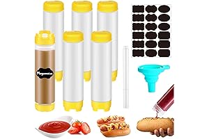 Inverted Plastic Squeeze Bottles For Smooth and Mess-Free Dispensing of Sour Cream