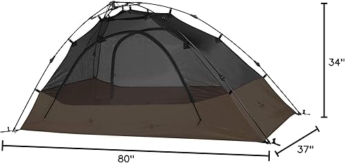 Vista 7 de Teton Sports Vista Quick Tent; Dome Camping and Backpacking Tent; Easy Instant Setup; Clip-On Rainfly Included