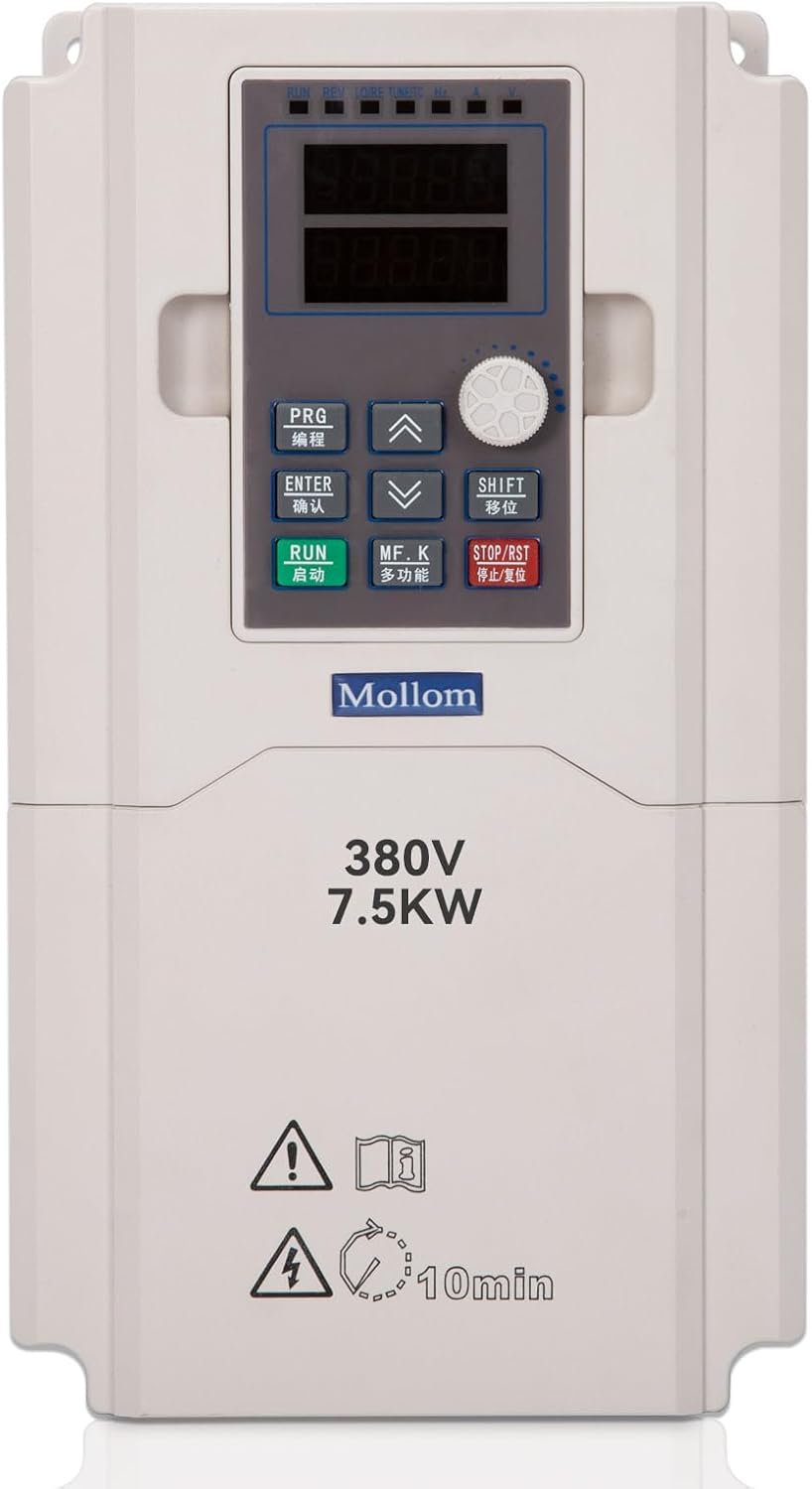 QNK 7.5KW 10HP 220V VFD Inverter Converter for CNC Spindle