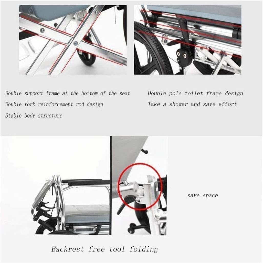 Wózek inwalidzki Lekki wózek inwalidzki Aluminiowy ręczny wózek inwalidzki Składany wózek inwalidzki Przenośny dla osób starszych i niepełnosprawnych Pomoce w poruszaniu Się Plażowy Wózek inwalidzki