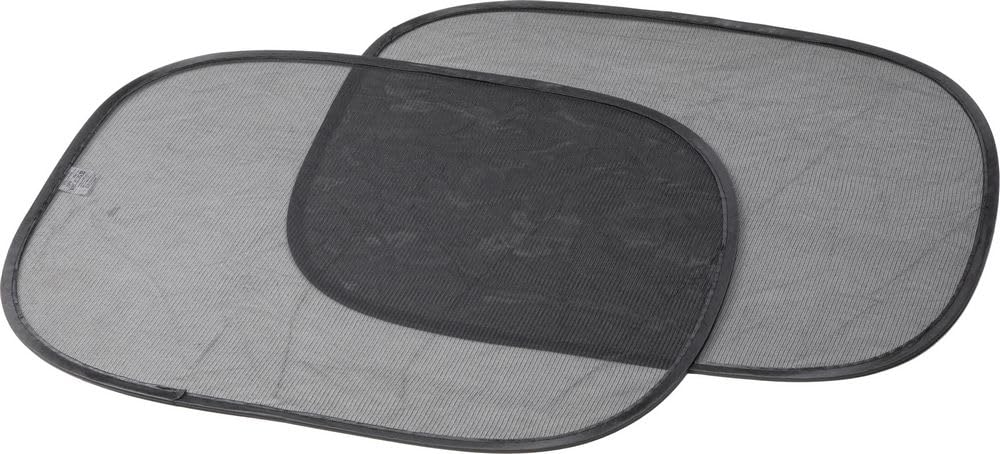 Coppia di Tendine Laterali a ventosa Stick It Nere Universale - Coppia tendine laterali ventosa – 36 cm – 2 pz | Parasole