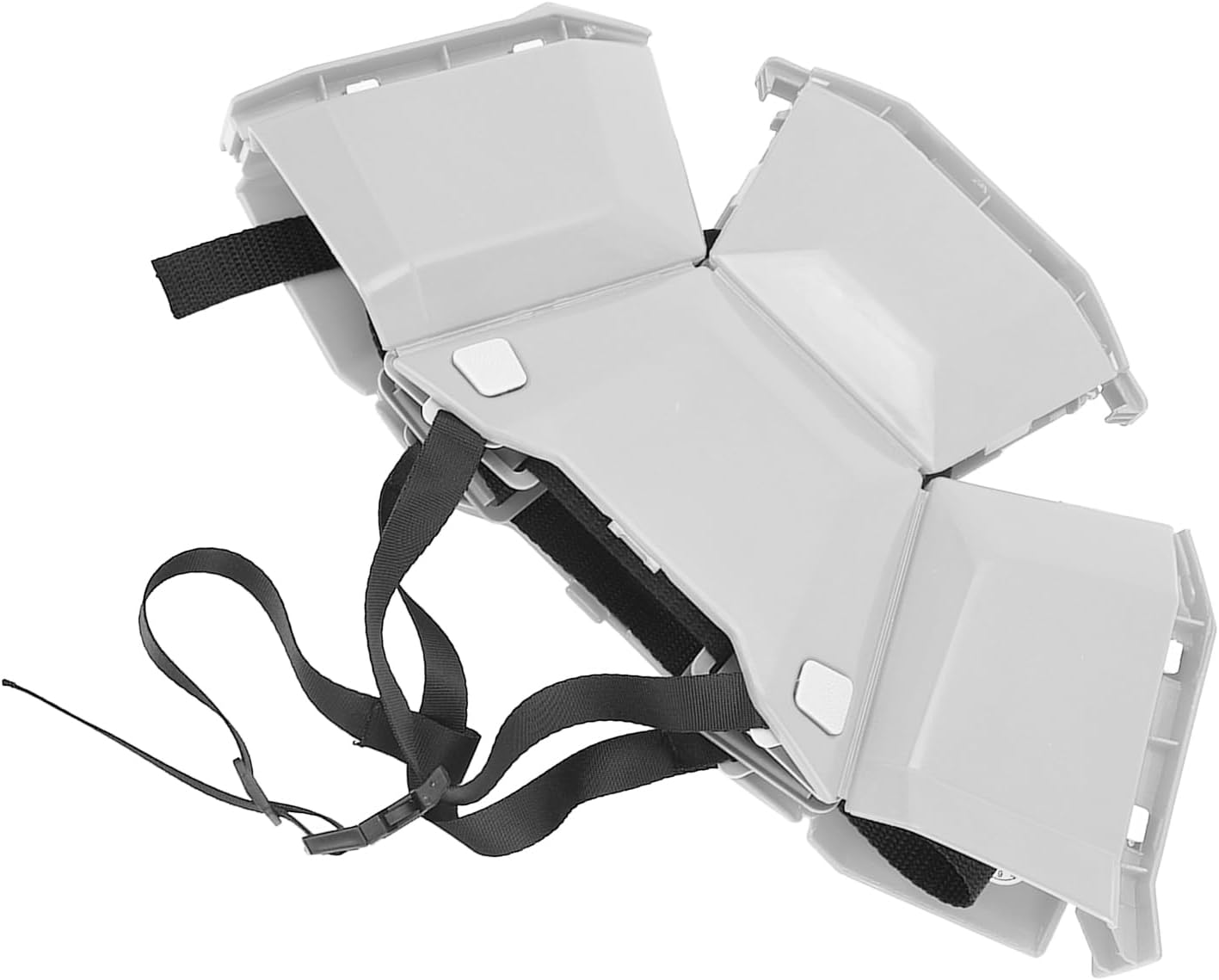 Foldable Safety Helmet Hard Hat Lightweight Adjustable Impact- for Outdoor Sports Work Riding Scooter Construction Emergency Response (White)