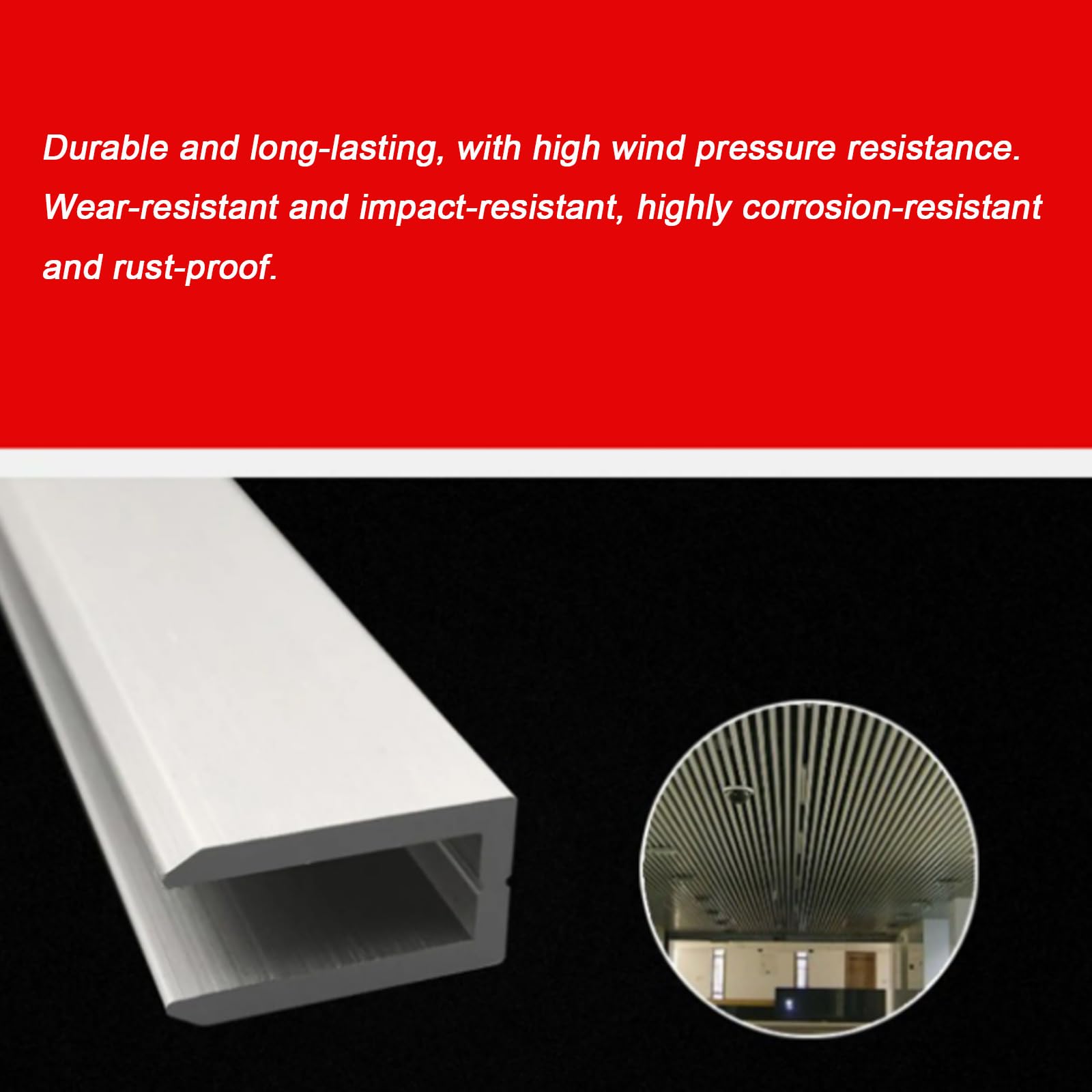 Barra en U de Aleación de Aluminio, Perfil Estructural Extrusionado para Estructuras Metálicas, Fabricación DIY y Aplicaciones de Ingeniería,50 * 40 * 5 * 40mm