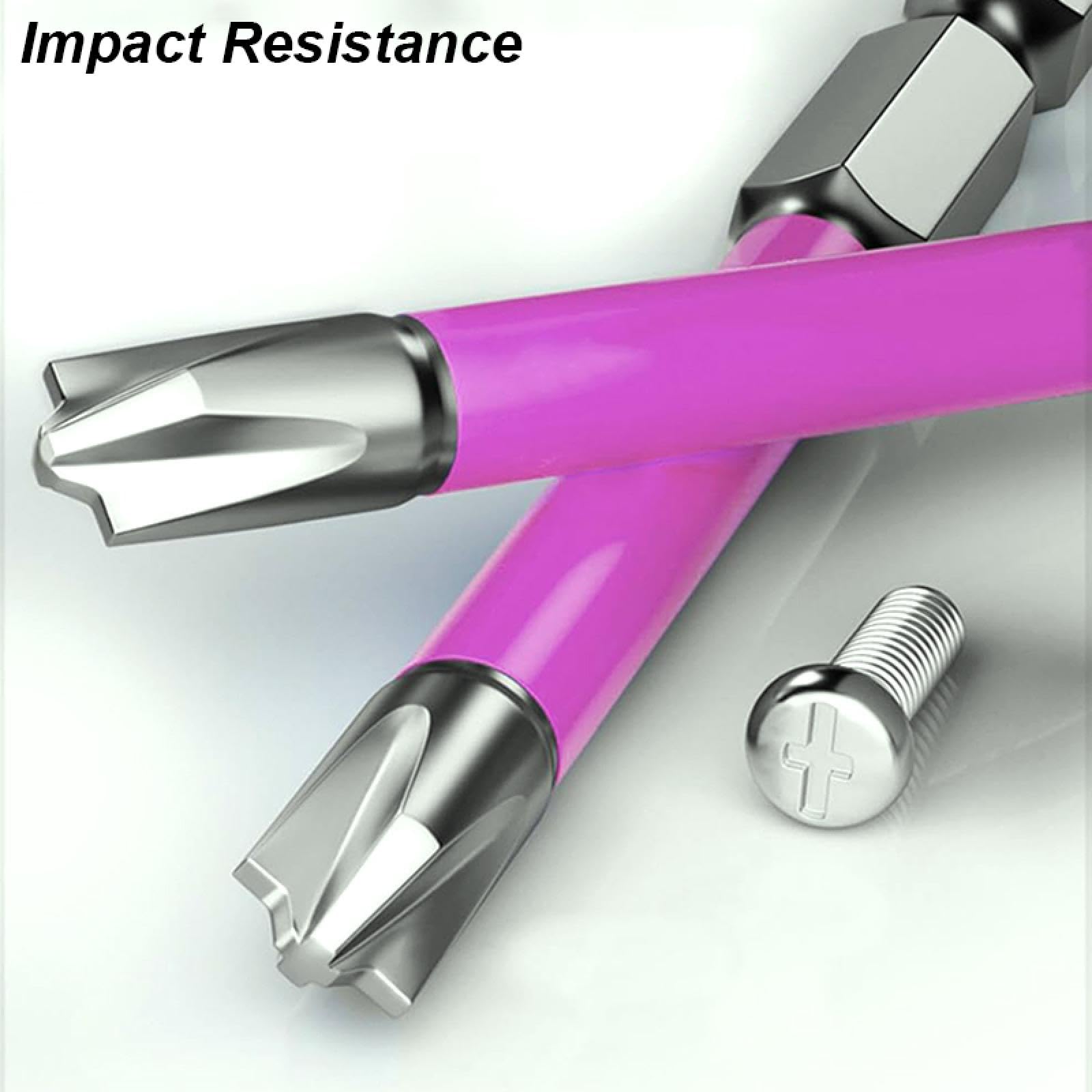 Cacciavite magnetico di precisione per elettricisti, con punta a croce, antiscivolo, per presa, interruttore, kit di utensili elettrici (punte per elettricisti B)