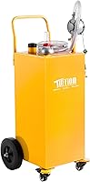 Vista 10 de TUFFIOM Carrito de gas combustible de 30 galones con ruedas y bomba de sifón manual, tanque de almacenamiento de transferencia de combustible diésel