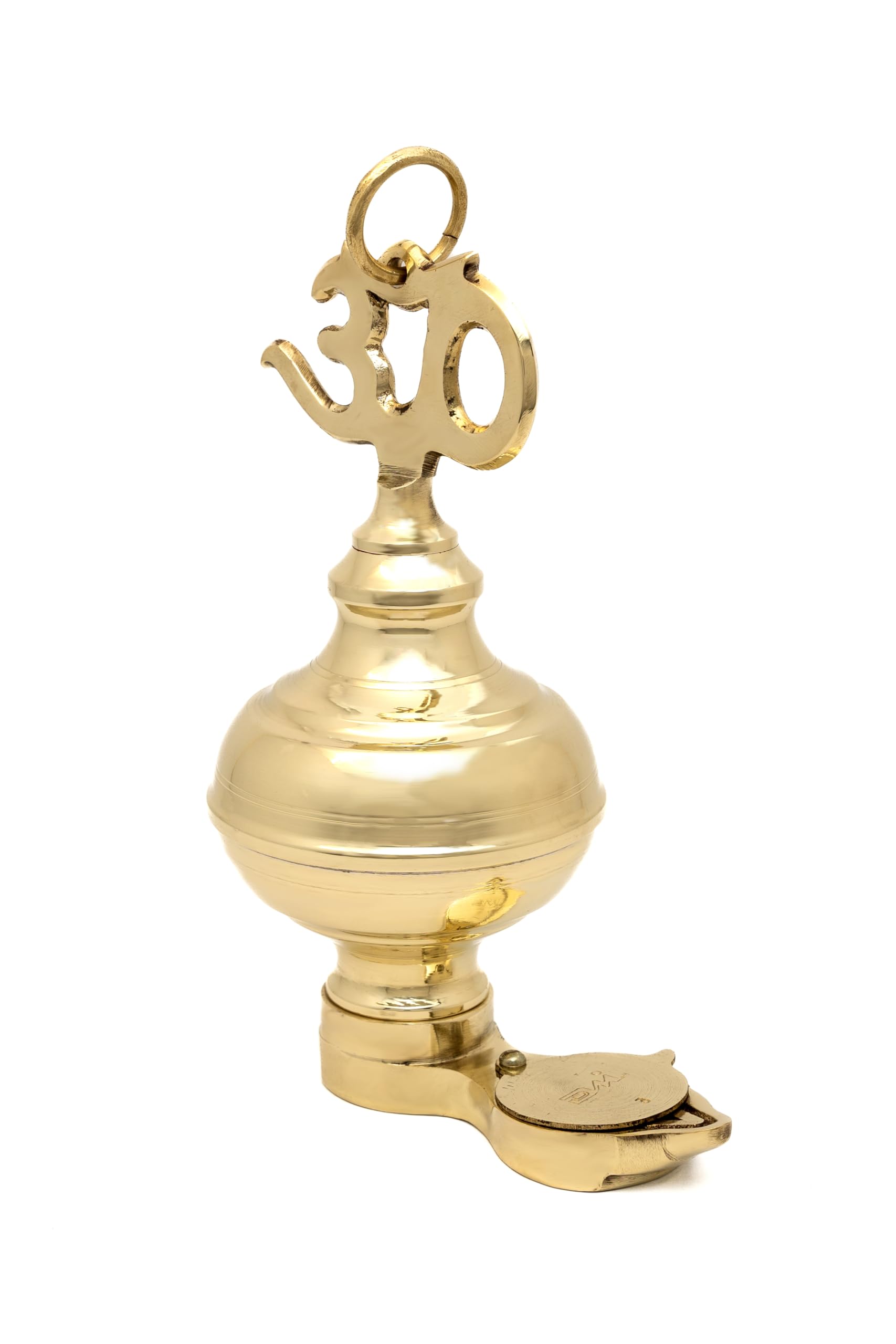 DMI Akhand Jyoti Diya – Large Size with Lid, 900 ml Oil Capacity – Ideal for Puja & Navratri