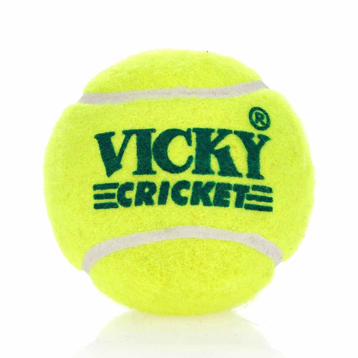 Vicky Yellow Tennis/Cricket Ball Light Multipurposeful Design & Durable Rubber Built Ideally Designed for Sports Enthusiasts or Trainees- Pack of 3-picture-27