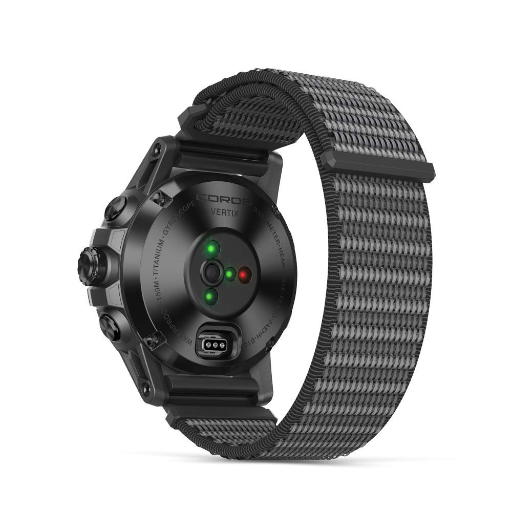 COROS VERTIX GPS-Abenteueruhr mit Pulsmesser, 60h voller GPS-Akku, 24/7 Blutsauerstoffüberwachung, Saphirglas, Barometer, ANT+ & BLE, Strava & Trainingsspitzen (Space Traveler)