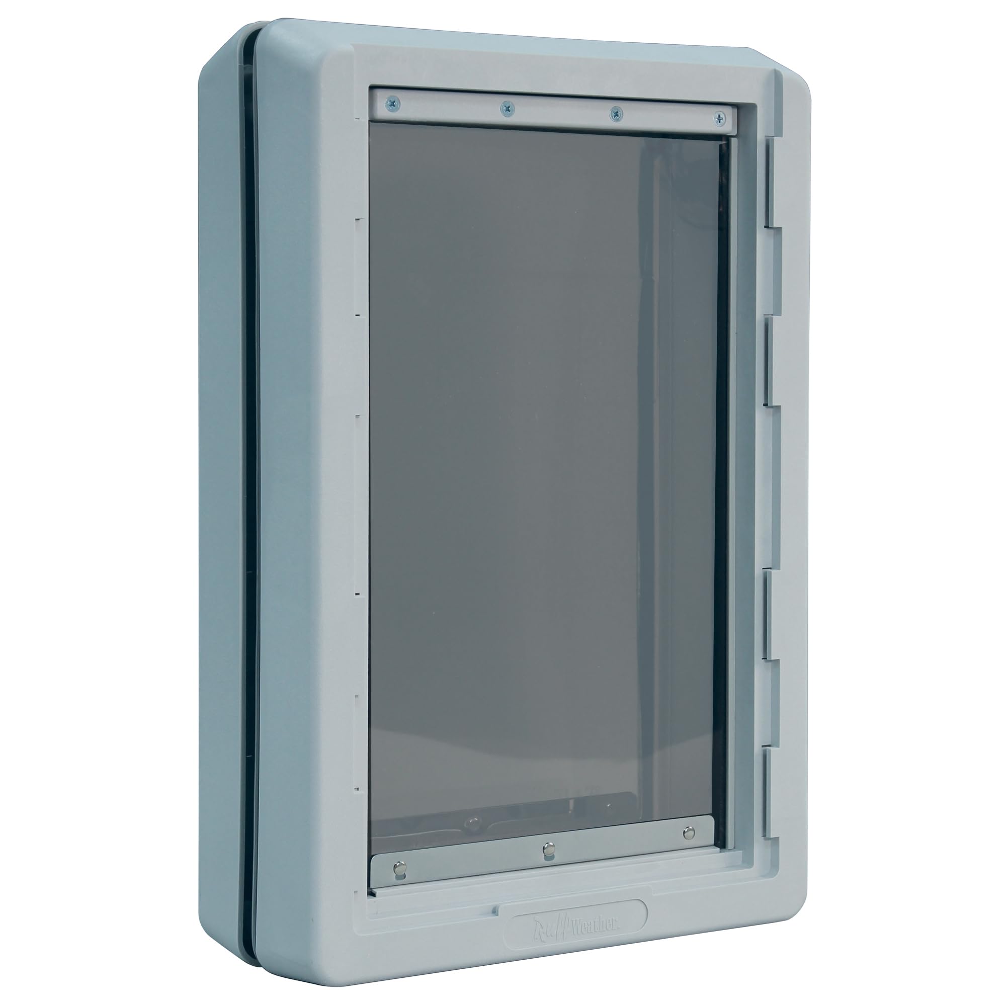 Ideal Pet Products Designer Series Ruff-Weather Pet Door with Telescoping Frame + Wall Installation Kit, Small, 5" x 9.25" Flap Size