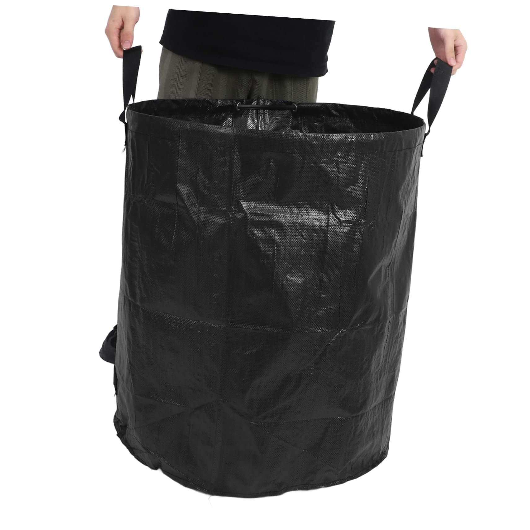 YARNOW 2pezzi Sacco Pieghevole per Foglie Cadute Sacco per Raccolta delle Foglie da Giardino per Rifiuti da Esterno Grande Capacità Sacchetto Riutilizzabile per Prato e Sacchetto
