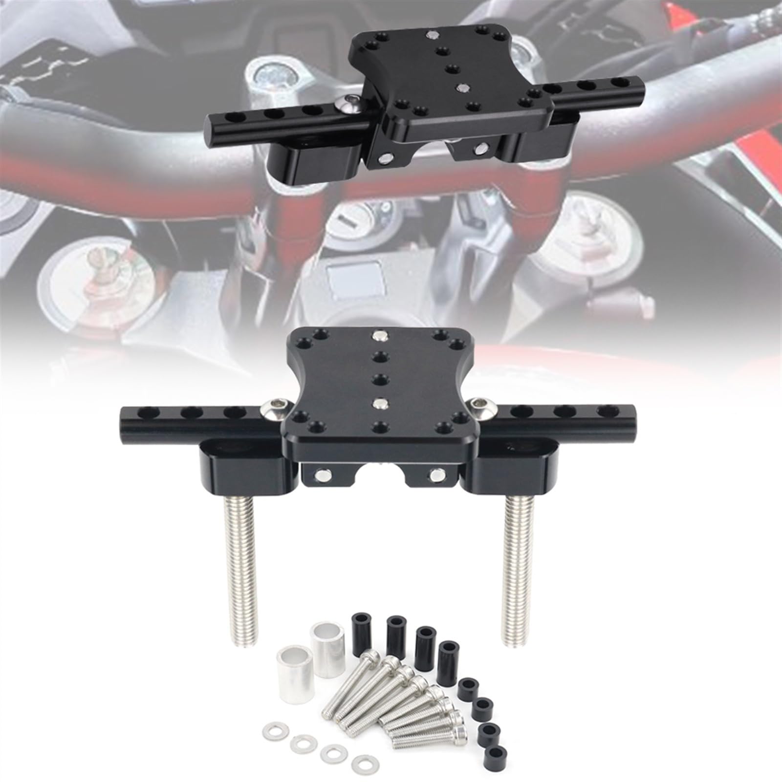 Support GPS Ducati Hypermotard 796 anti-vibrations pour fixation de navigation - 8