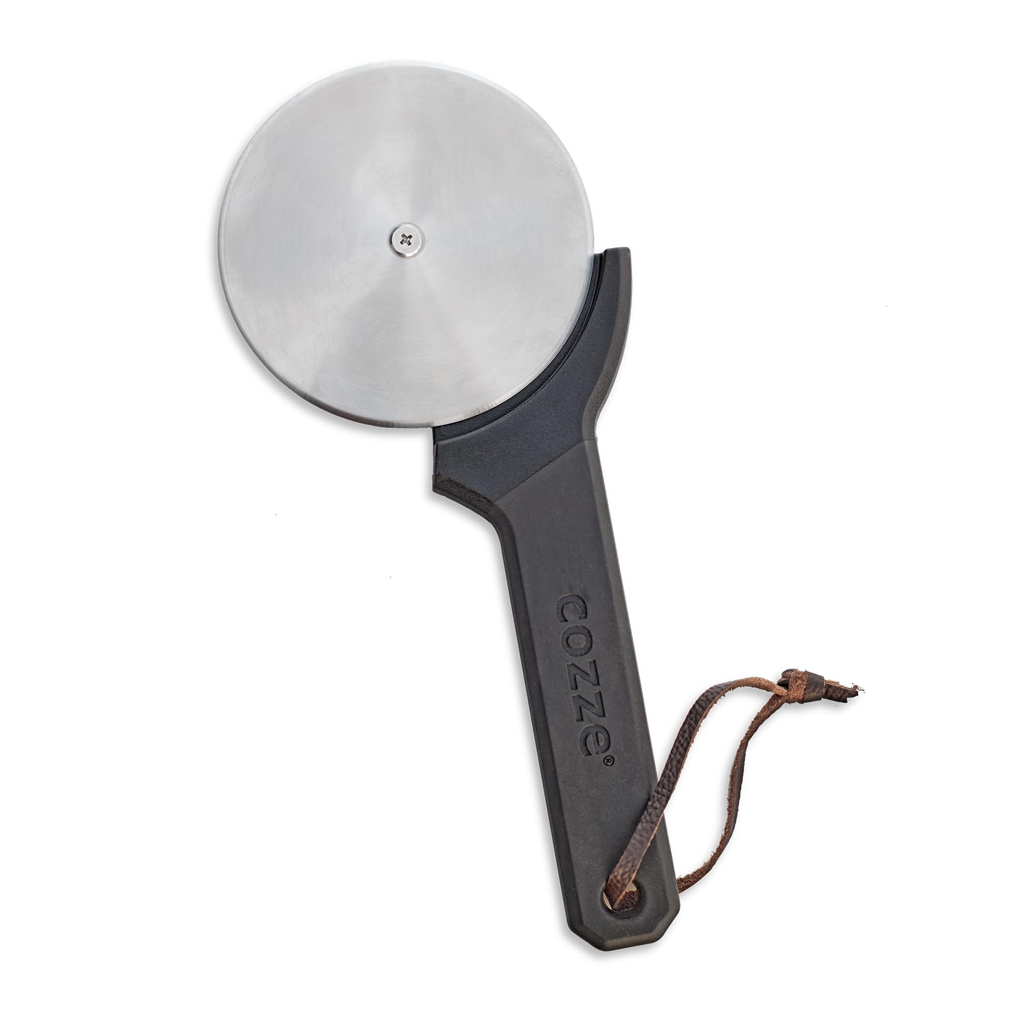 Millarco Cozze Pizza Cutter – 0.15 cm Thick Stainless Steel Blade, Soft Grip Handle, Indispensable Kitchen Tool