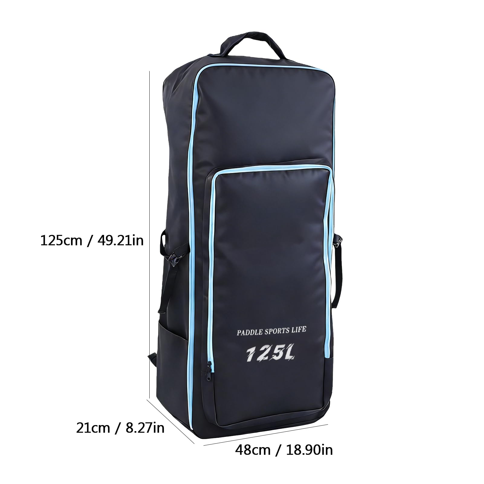 Sac à dos de Paddle Board de Grande capacité Sac à dos Stand Up Paddle avec Conception Facile Accès pour Équipement d'Aventure En Plein Air Tissu Oxford Voyage Léger