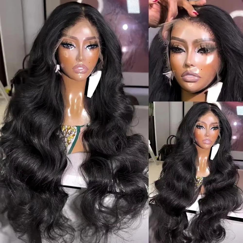 Haarpflege Lockere Welle 13X4 HD Lace Frontal Perücke Für Schwarze Frauen Prepucked Bleach Knots Glueless Daily Party
