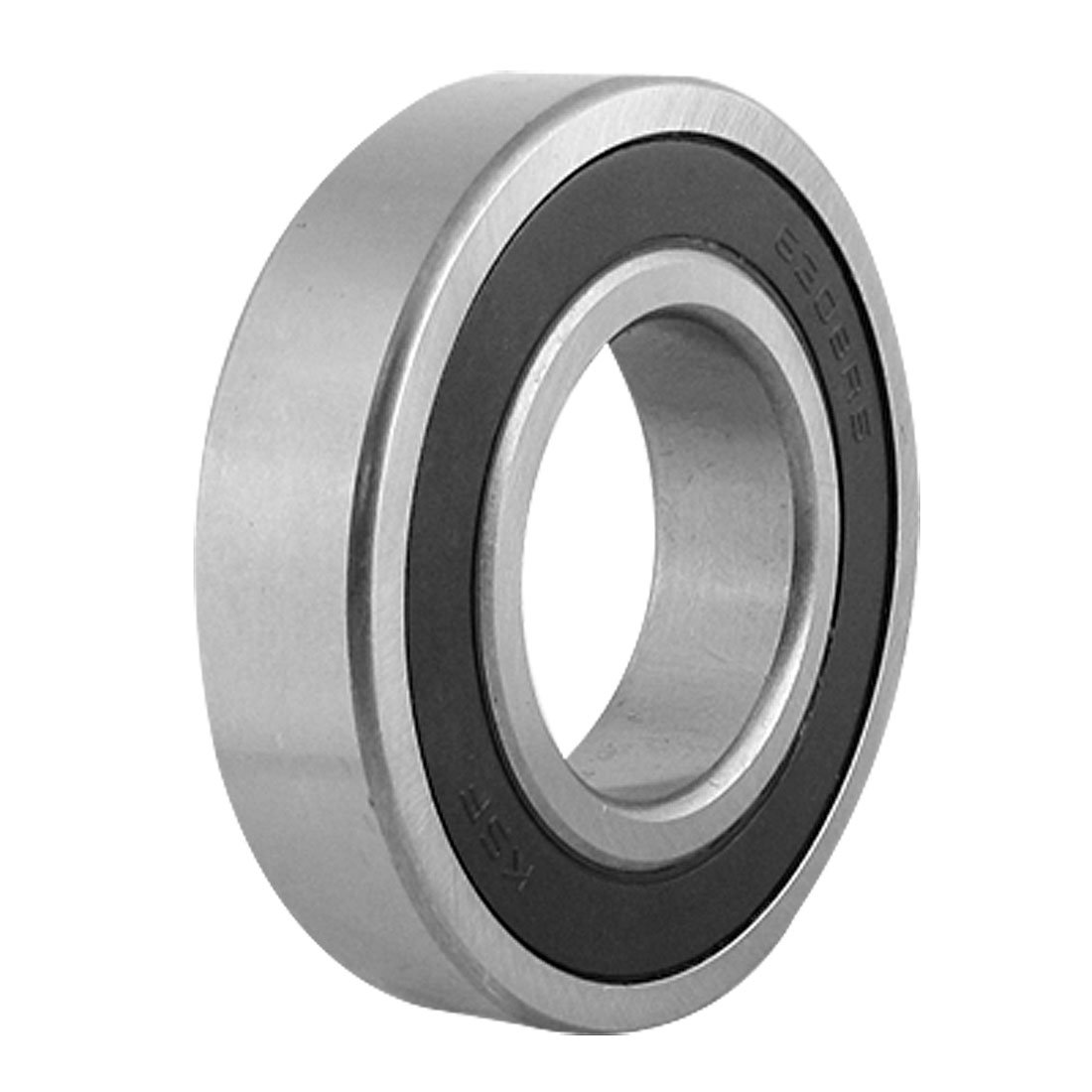 Rodamiento de rodillos 6208RS de 40 mm x 80 mm x 18 mm con juntas de caucho dobles