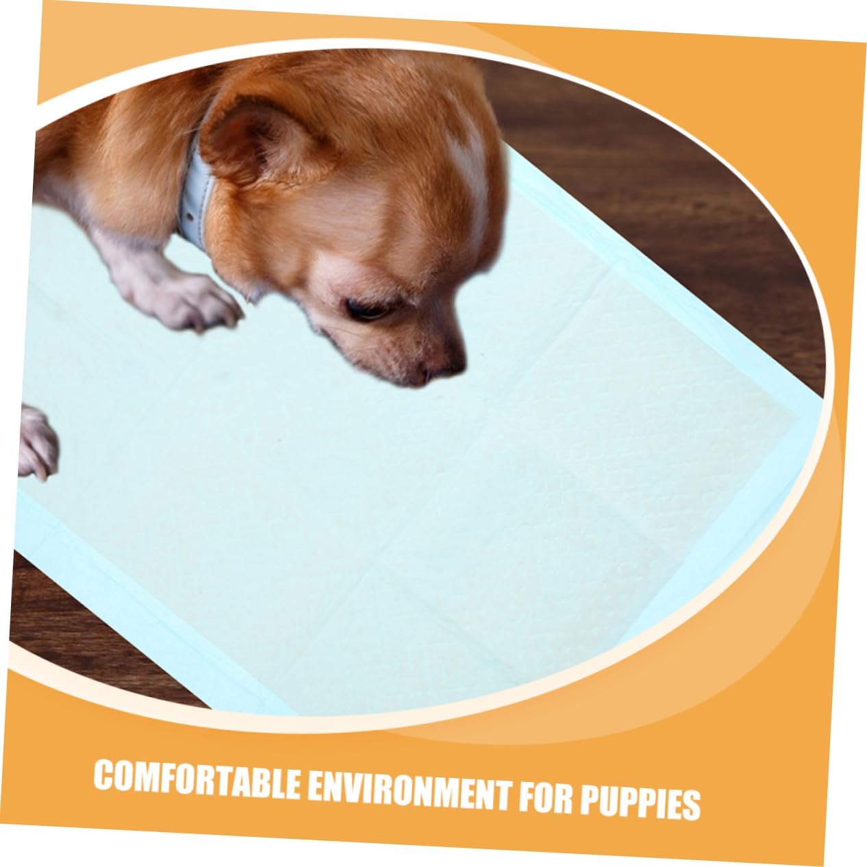 BESPORTBLE Dog Washable Pee Pads 100pcs Ultra Absorbent Pet Training Mats for Indoor Dogs