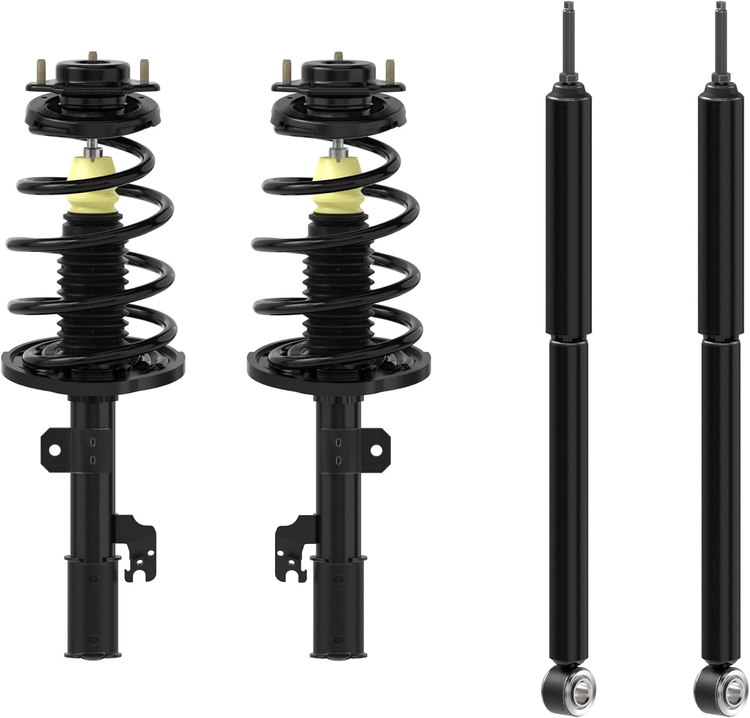 Monroe 1000117VK 4 pc Front and Rear Quick-Strut and OESpectrum Suspension Strut and Shock Absorber Assembly Set for 2015-2020 Toyota Sienna FWD