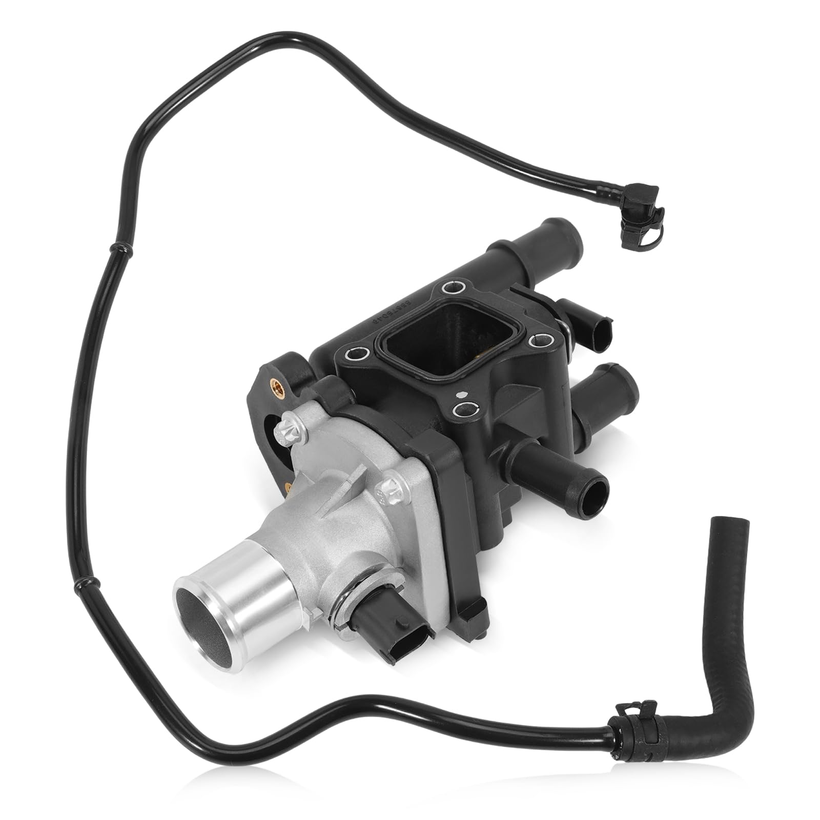 GraceGalaxy Termostato alloggiamento con tubo termico per Zafira C Tourer Zafira B Astra H Astra J Insignia A Mokka X Signum Vectra C 159 Aveo Cruze Orlando Trax Croma Caravan 1.6 1.8 25192230