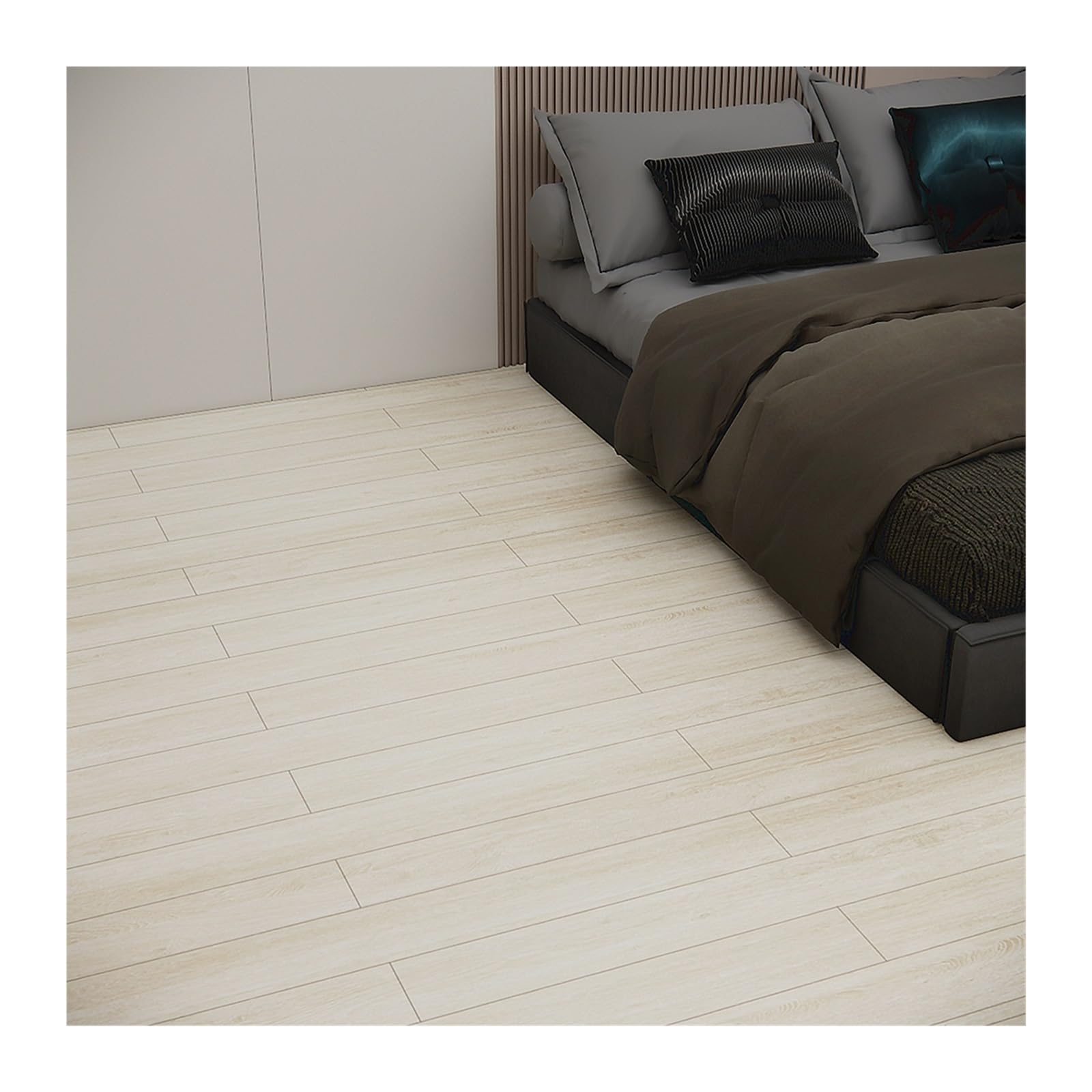 Piastrelle Adesive Pavimento Carta da parati impermeabile for pavimenti con venature del legno, autoadesiva