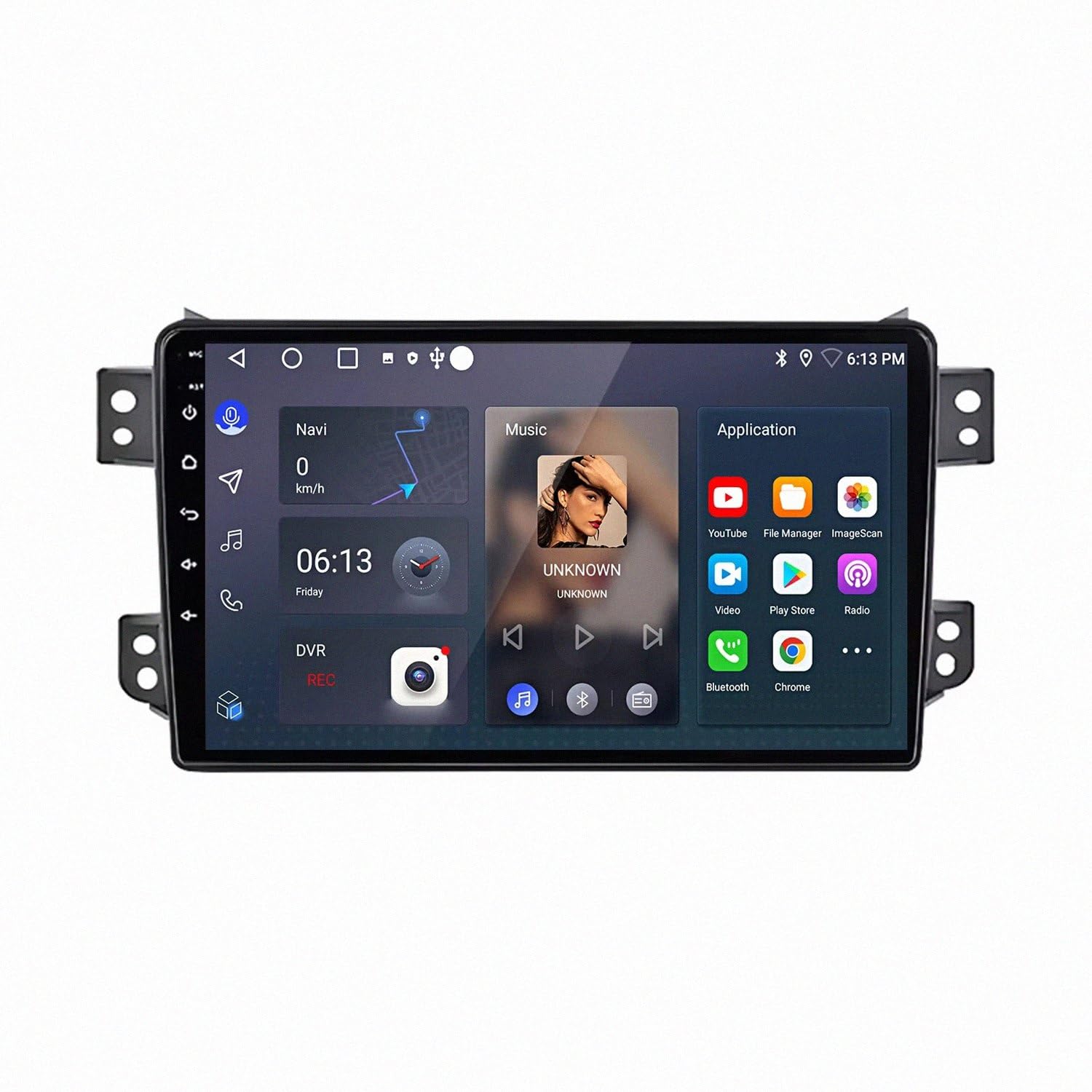 Nawigacja Gps, Radio, Nawigacja Satelitarna dla OPEL Agila SUZUKI Splash Ritz 2008-2014 Odtwarzacz Wideo Car Play Mirror Link, Siri/Airplay/Aux/Radio, Odtwarzacz, 4 Rdzeń 4G+64G