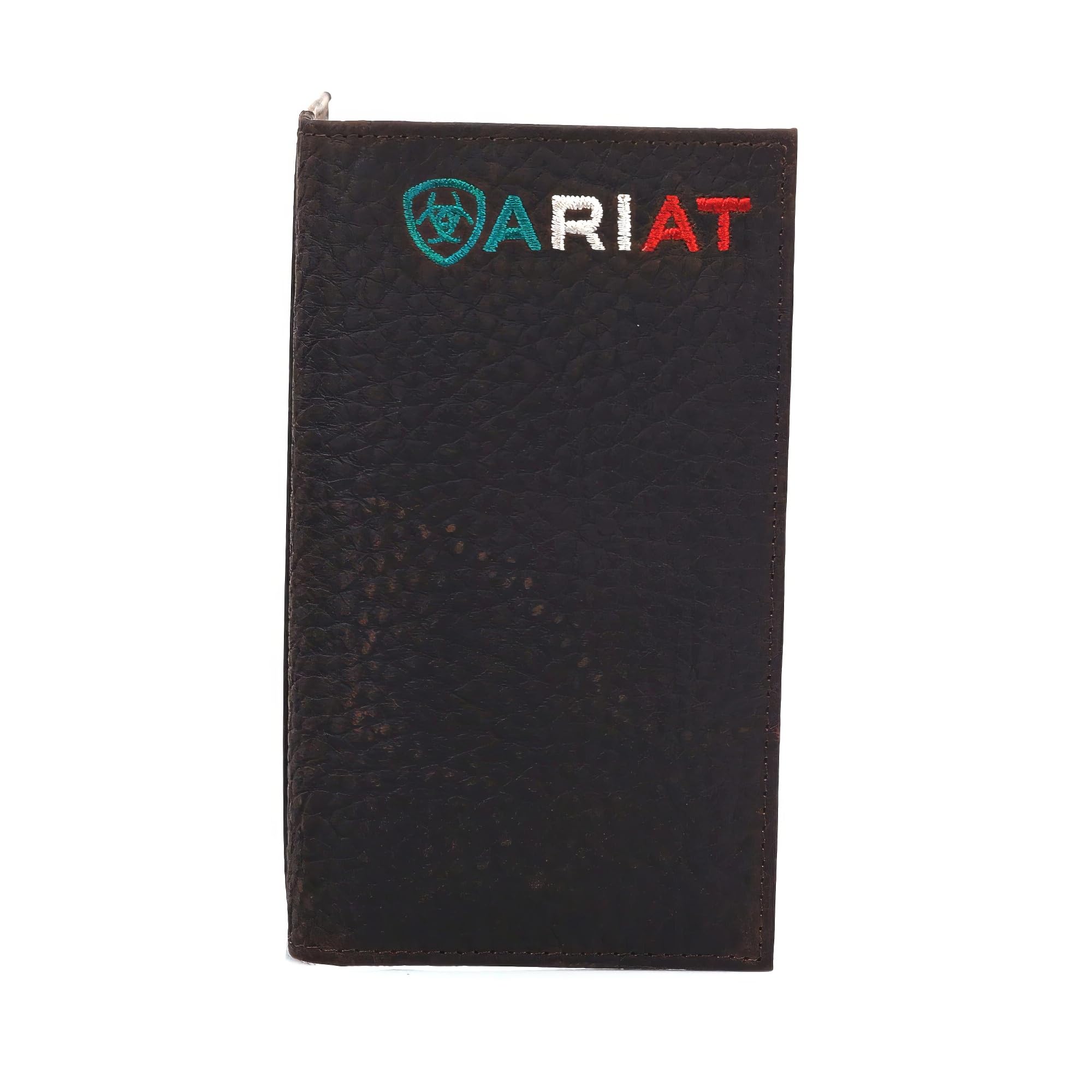 ARIAT Men's Rodeo Wallet Logo Mexico, Brown Rowdy