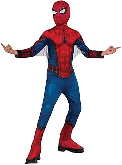 Rubies Marvel Spider-Man Far from Home Child's Spider-Man Costume & Mask Red/Blue