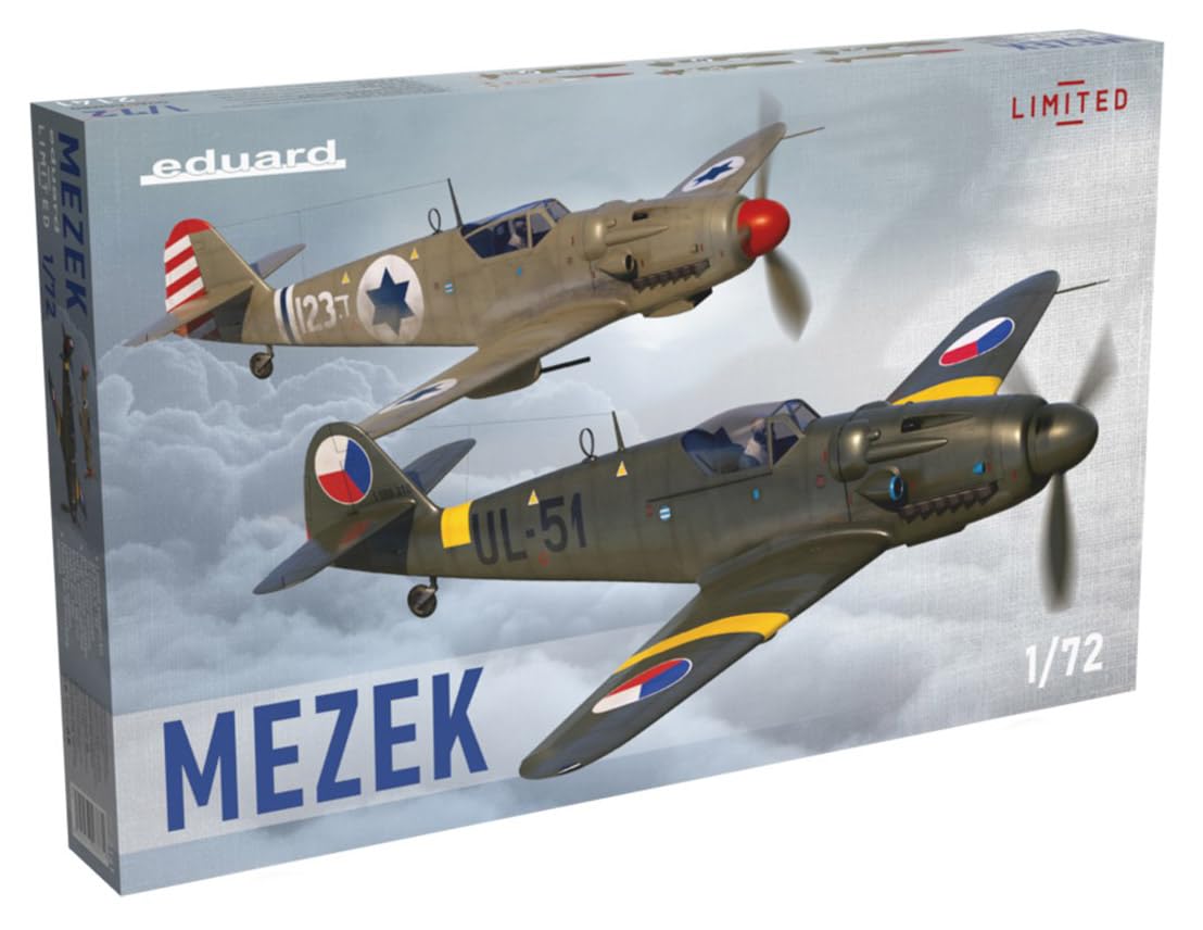 エデュアルド 1/72 デュアルコンボ リミテッドエディション アヴィア S-199 メゼク プラモデル EDU2141 成型色