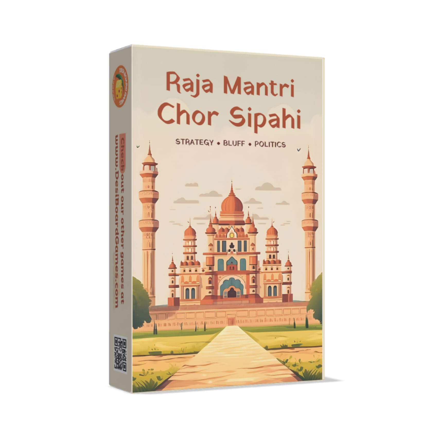 DESI BOARD GAMES Raja Mantri Chor Sipahi for Adults | Light Strategy | Bluffing