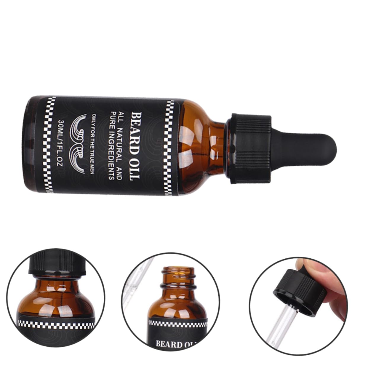 2piezas Natural Para Cuidado Barba Acondicionador Hidratante y Suavizante Para Crecimiento De Barba De De Huáscar Ingredientes Naturales
