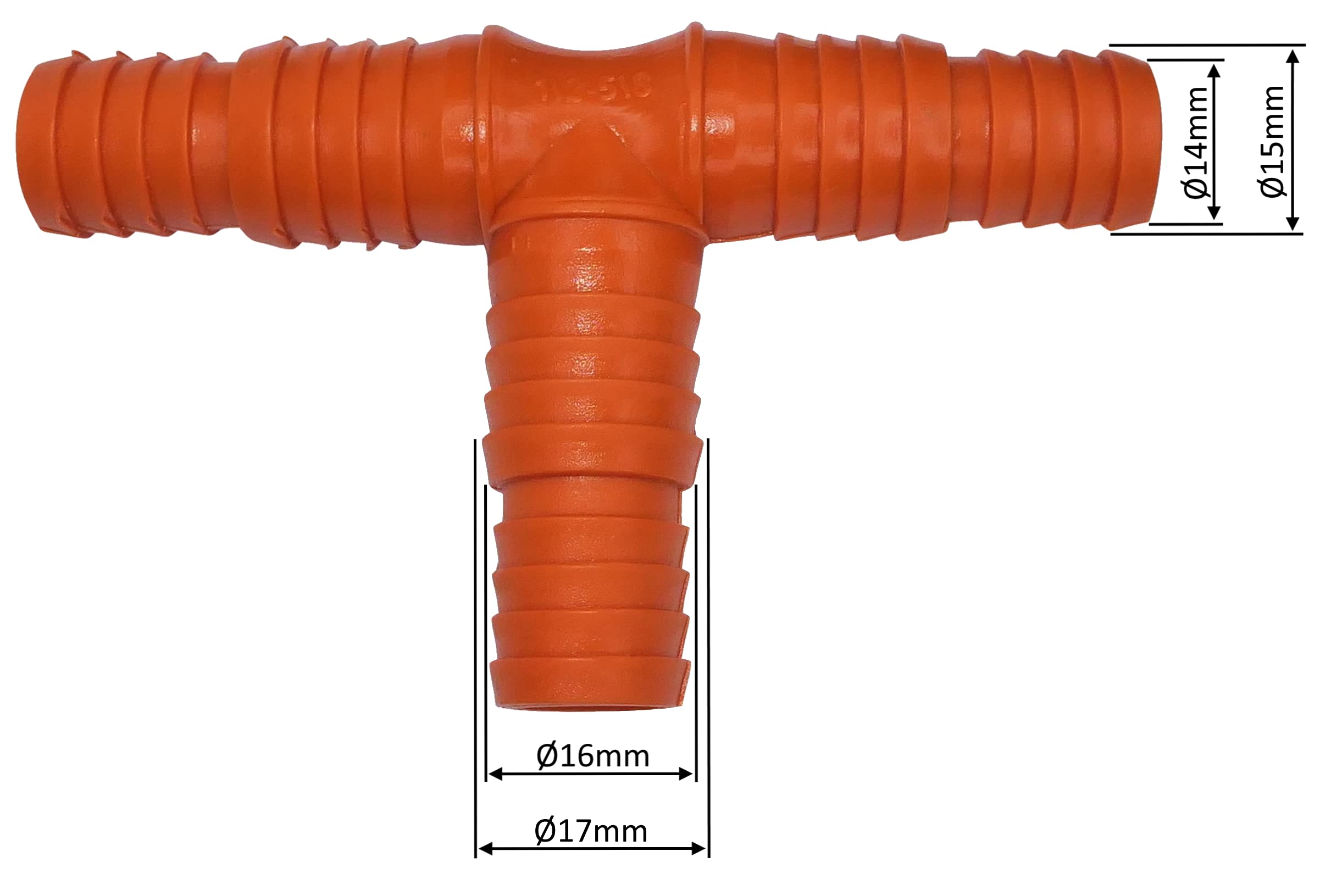 AERZETIX - Set di 2 tubi di alimentazione sanitaria 600mm 3/8'' maschio