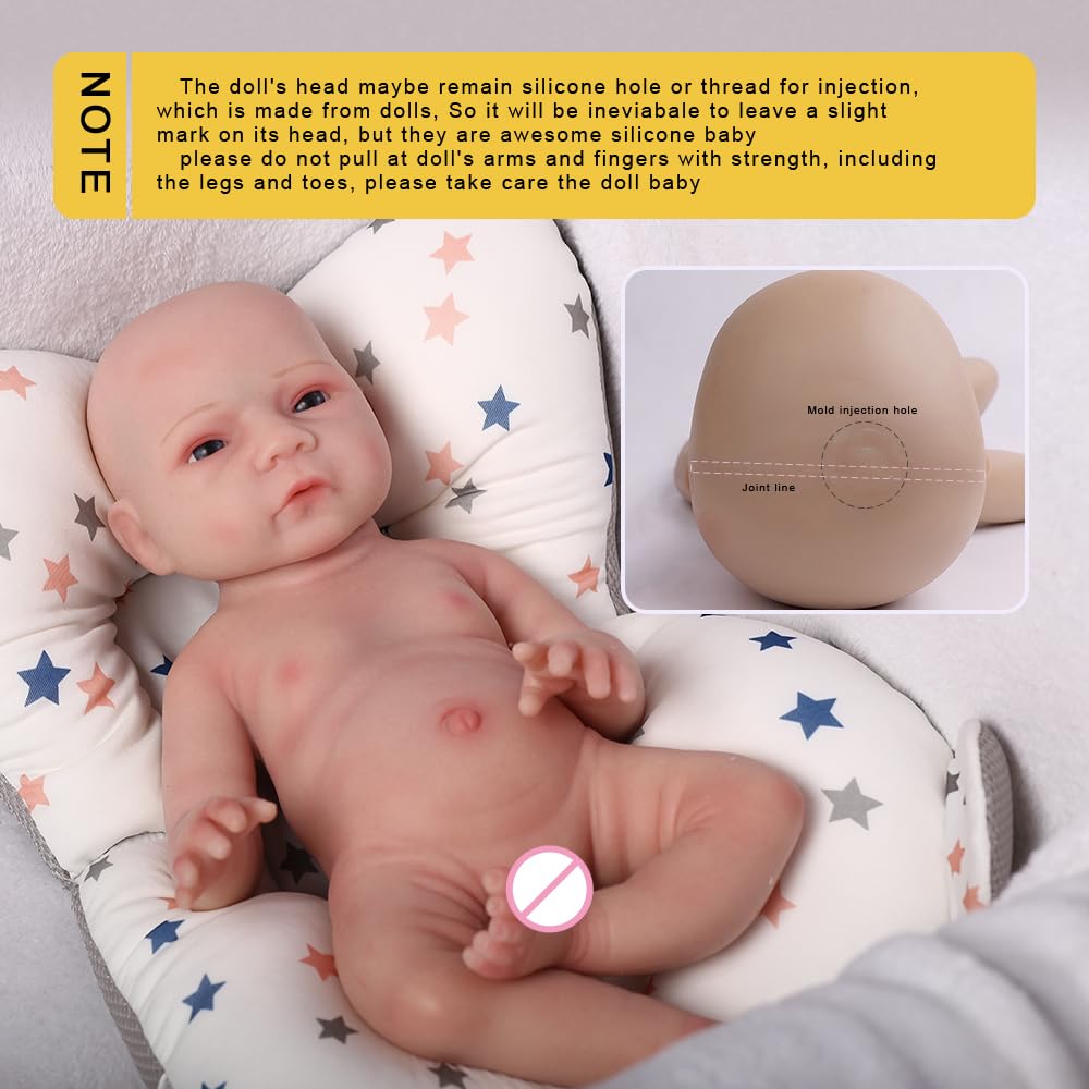 Poupée Bébé Fille Silicone De Platine - 38 Cm / 1,8 Kg - Hyper Réaliste - Neuve