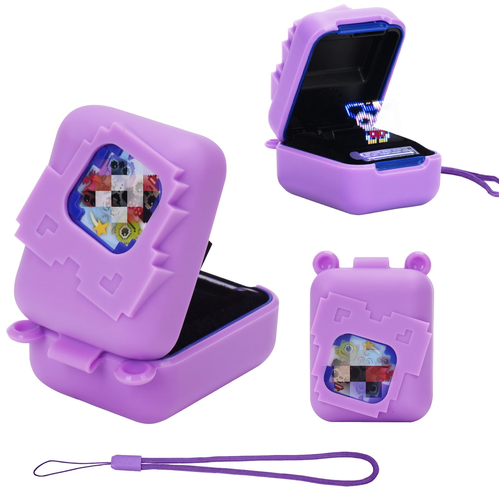 Bitzee Magicals Silikon Hülle Grün - Schutzcase Für Digitales Haustier