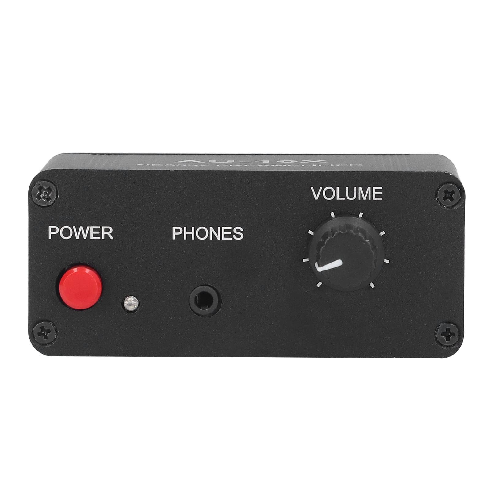 ciciglow Mini Preamplificatore Stereo, Amplificatore per Cuffie 20Db con Presa a Innesto, Preamplificatore Fono HiFi Interamente in Metallo per Registrazioni, Feste, Eventi dal Vivo
